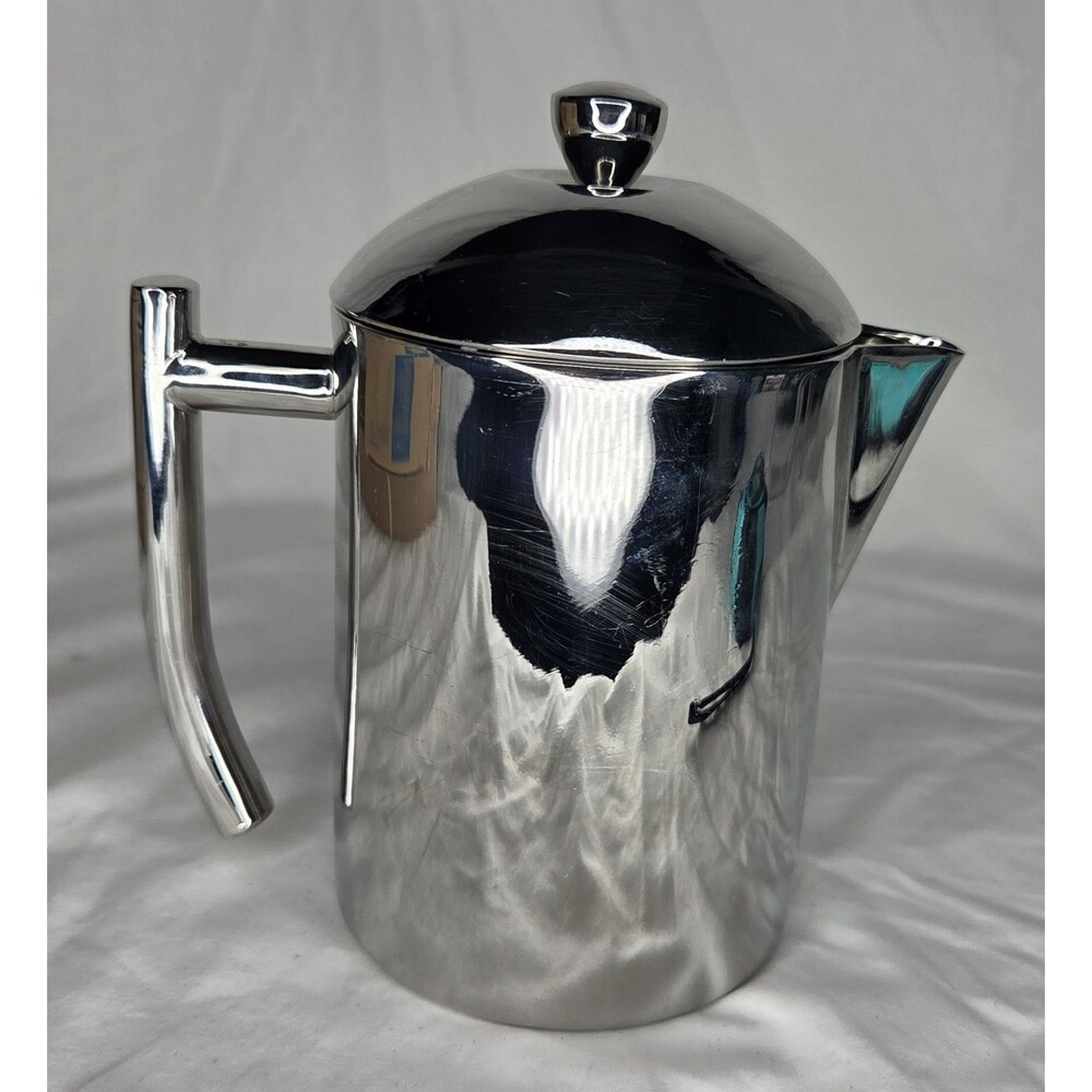 Small Frieling USA Double Wall Stainless Steel French Press Coffee Maker 8 oz